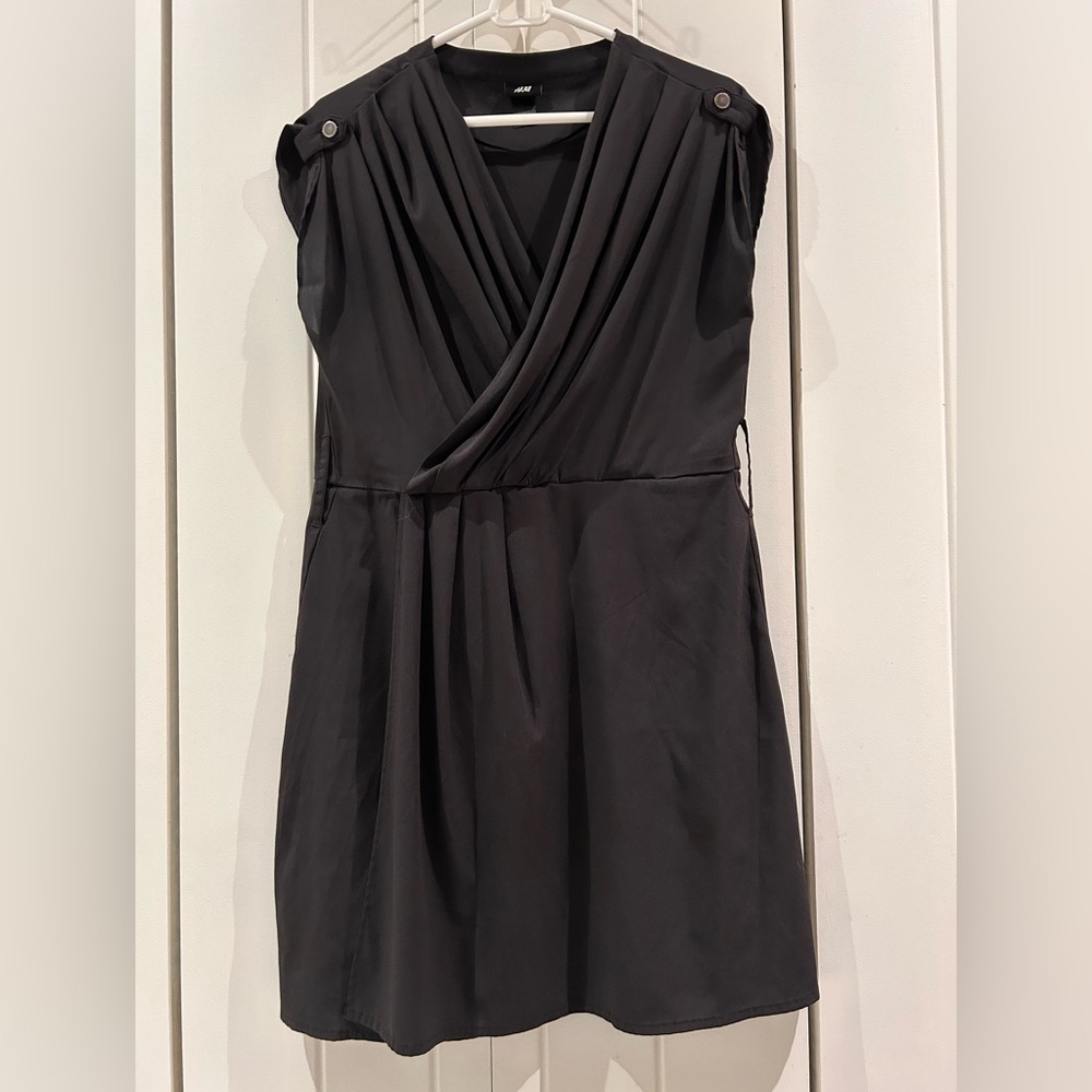 H&M faux wrap dress